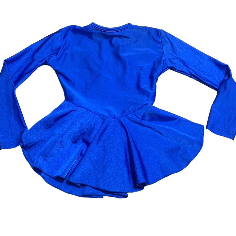 Bal Togs Girls 6x Royal Blue Figure Ice Skating Dress